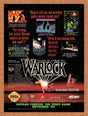 1995 Warlock Genesis Original Advertisement / Retro Promo v3