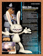 2004 Sam & Max Freelance Police PC Original Advertisement / Retro Promo vr1