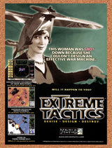 1998 Extreme Tactics PC Original Advertisement / Retro Promo v1