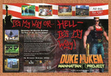 Duke Nukem Manhattan Project PC Original 2004 Ad Authentic Video Game Promo