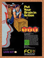 1989 Boxxle Game Boy Original Advertisement / Retro Wall Art v1
