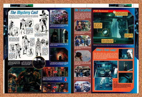 2000 Metal Gear Solid 2 Sons Of Liberty Early Peek Mystery Cast Original Ad vr7