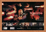 Resident Evil Outbreak PS2 Original 2004 Ad Authentic Video Game Promo Art v1