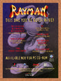 1996 Rayman PS1 Original Advertisement / Retro Wall Art v8
