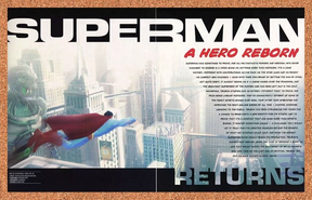 SuperMan Return Xbox Original 2007 Ad Authentic DC Comics EA Video Game Promo