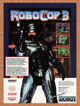 1992 Robocop 3 SNES Original Advertisement / Retro Wall Art v2