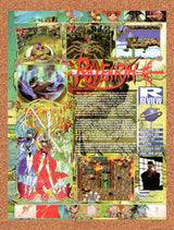 1995 Magic Knight Rayearth Saturn Japan Original Advertisement / Retro Promo vr1