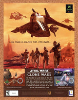 Star Wars the Clone Wars Xbox Original 2003 Print Ad Authentic Video Game Promo