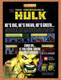 The Incredible Hulk Genesis Original 1994 Vintage Ad - Video Game Promo