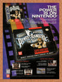 1995 Power Rangers The Movie SNES Original Advertisement / Retro Wall Art v1