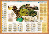1998 Zelda Ocarina Of Time Hyrule World Atlas Original Ad / Promo vr13
