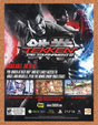 Tekken Tag Tournament 2 PS3 Original 2014 Ad Authentic Best Buy Video Game Promo