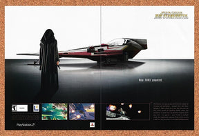 2002 Star Wars Jedi Starfighter PS2 Original Advertisement / Retro Promo v2