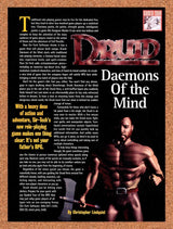 1996 Druid Daemons Of The Mind PC Original Advertisement / Retro Promo v2
