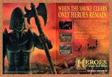 Heroes Of Might And Magic Original 1997 Vintage Ad - Fantasy Art Game Promo
