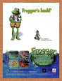 Frogger 1 PS2 Original 2003 Print Ad Authentic Konami Video Game Art Promo