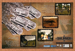 2004 Soldner Secret Wars PC Original Advertisement / Retro Promo v1