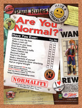 1996 Normality PC Original Advertisement / Retro Wall Art v2