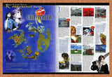 1999 Final Fantasy VIII World Map Original Advertisement / Retro Promo vr4