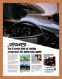 Stunts PC Original 1991 Vintage Ad - Early Racing Video Game Promo