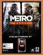 Metro Redux Switch Original 2020 Ad - Video Game Display Promo