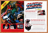 1993 Captain America And The Avengers Arcade Sweepstakes Original Ad / Promo v2