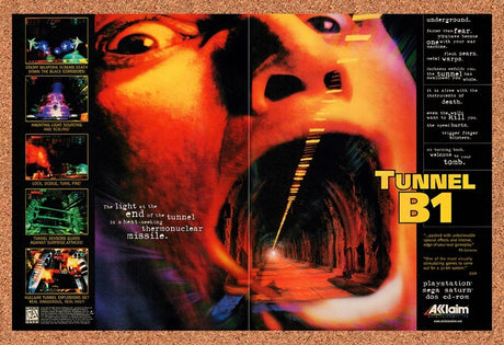 1997 Tunnel B1 Saturn Original Advertisement / Retro Promo v1