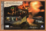 Splinter Cell Pandora Tomorrow Original 2004 Ad Authentic Video Game Art Promo