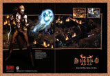 Diablo II PC Original 2002 Ad Authentic Blizzard Necromancer Video Game Promo