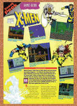 1994 X-Men Game Gear Original Advertisement / Retro Promo vr3
