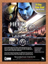 2006 Asheron's Call Throne Of Destiny PC Original Advertisement / Retro Promo v2