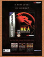 Mortal Kombat Advance GBA Original 2003 Vintage Ad - Video Game Promo