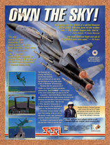 1996 SU-27 Flanker PC Original Advertisement / Retro Promo v1