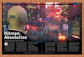 2012 Hitman Absolution Xbox 360 Review Original Ad / Retro Wall Art v1