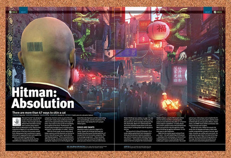2012 Hitman Absolution Xbox 360 Review Original Ad / Retro Wall Art v1