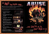 1996 Abuse PC Original Advertisement / Retro Wall Art v1