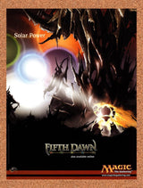 2004 Magic The Gathering Fifth Dawn PC Original Advertisement / Retro Promo v1