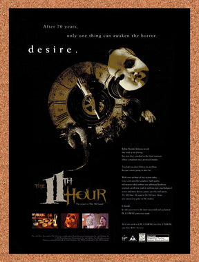 1995 11th Hour PC Original Advertisement / Retro Promo v3