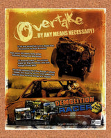 2000 Demolition Racer Dreamcast Original Advertisement / Retro Promo v2
