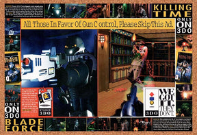 1995 3DO Games Original Advertisement / Retro Wall Art v3