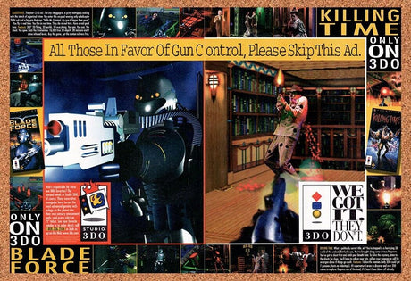 1995 3DO Games Original Advertisement / Retro Wall Art v3