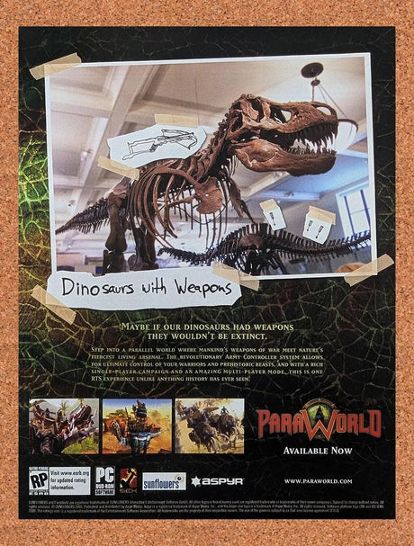 2006 ParaWorld PC Original Advertisement / Retro Promo v1