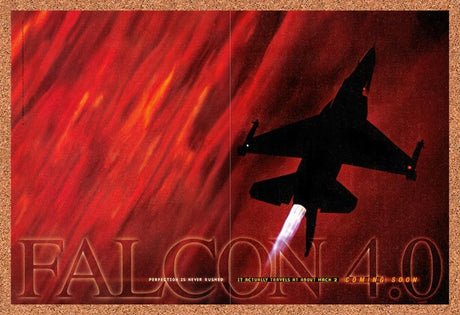 1997 Falcon 4.0 PC Original Advertisement / Retro Promo v1
