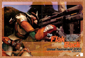 2002 Unreal Tournament 2003 PC Original Advertisement / Retro Promo vr2