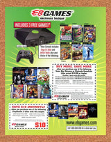 EB Games Xbox Original 2003 Print Ad Authentic Microsoft Video Game Rebate Promo