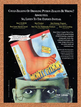 Monty Python's Complete Waste Of Time PC Original 1995 Vintage Ad