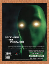 2001 Army Men Green Rogue PS1 Original Advertisement / Retro Promo v1