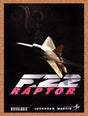 1998 F-22 Raptor Flight Simulator Original Advertisement / Retro Promo v2
