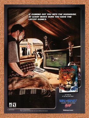 2006 Chronicles Of Narnia Wal-Mart Original Advertisement / Retro Promo v3