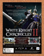 White Knight Chronicles II PS3 Original 2012 Ad Authentic Video Game Promo